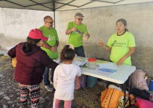 Mark & Phillip Volunteering